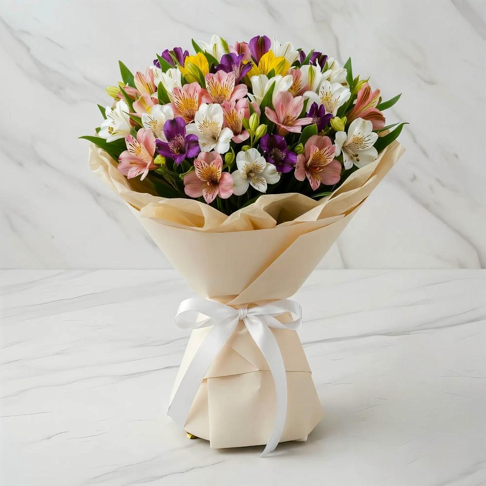 Букет цветов из: Альстромерии в Выгоничи