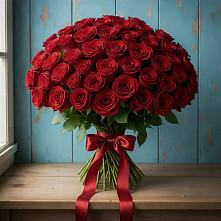 Букет Красные розы Блэк Меджик в Выгоничи