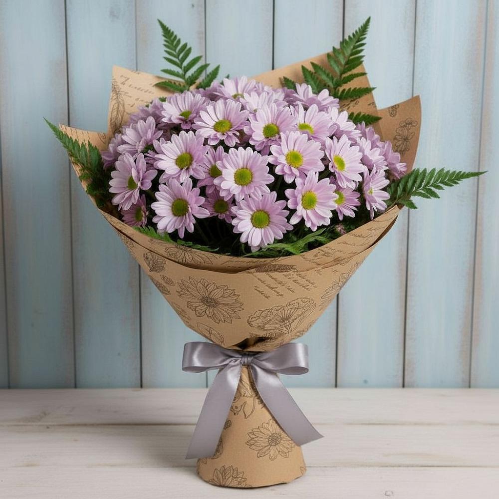 Букет цветов из: Хризантемы в Выгоничи
