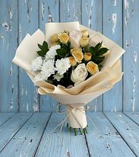 Букет цветов из:  Розы и Хризантемы в Выгоничи