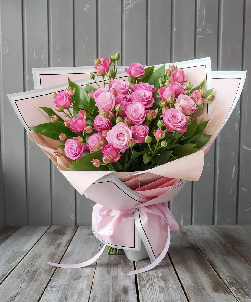 Букет Розовый кустик в Выгоничи