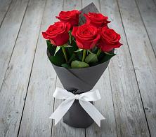 Букет 5 Красных роз Эдлесс Лав #REPLACE_PRED# Выгоничи