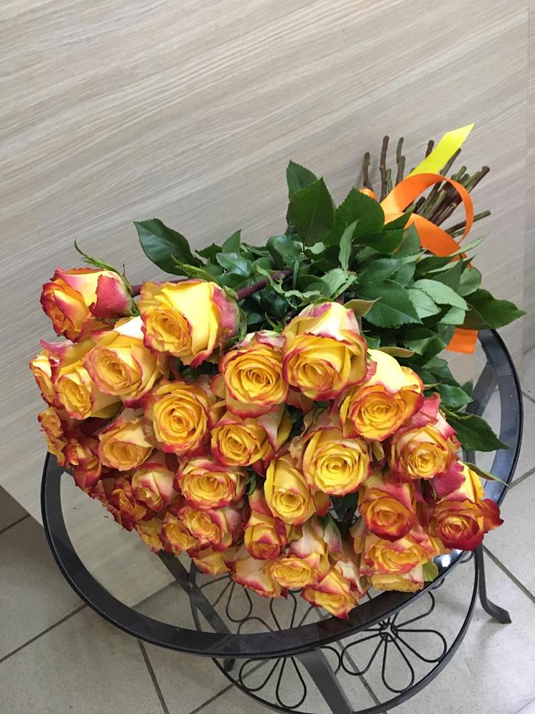 Букет Желтые розы в Выгоничи