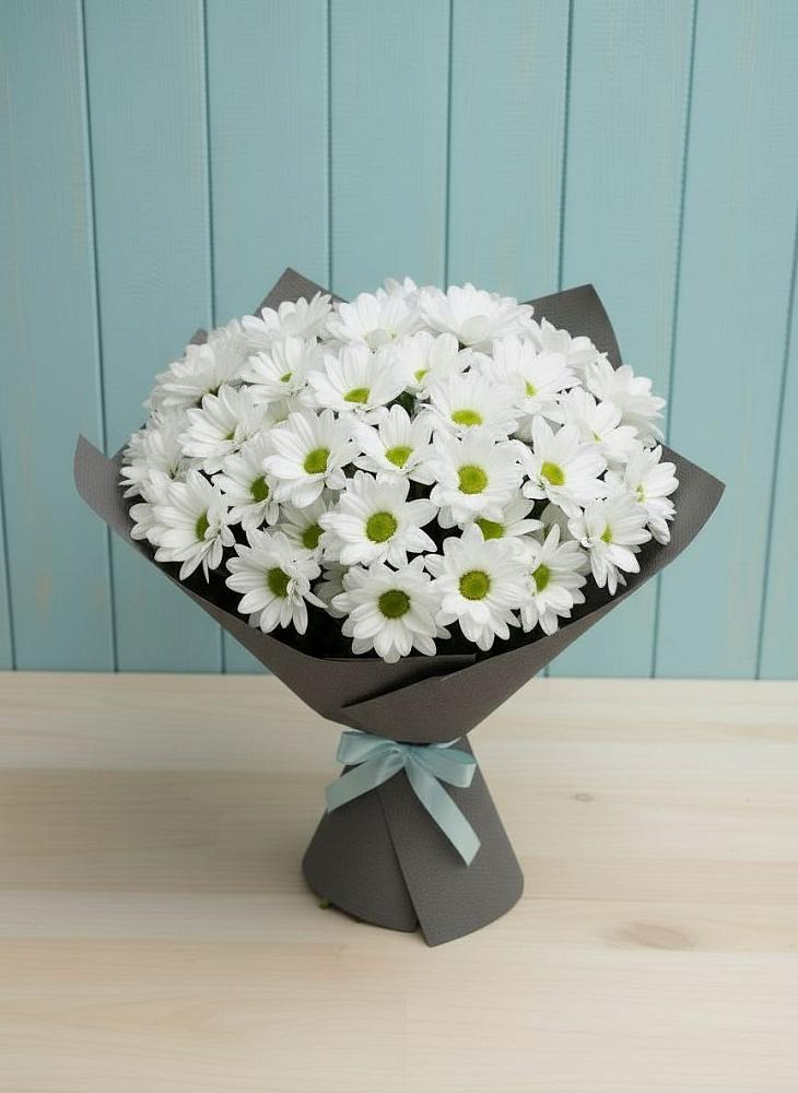 Букет цветов из: Хризантемы в Выгоничи